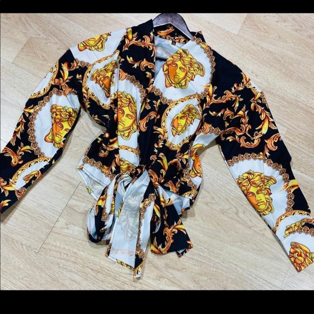 Blusa Versace inspired